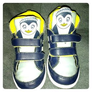 ADIDAS NEO HOOP TODDLER SHOES